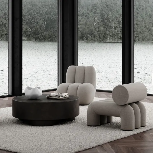 Toe Sessel Taupe