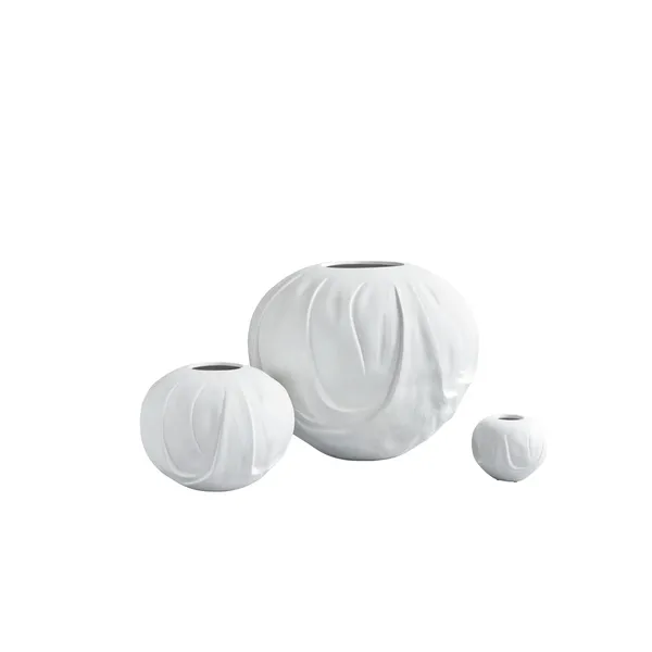 Orimono Vaas Medium Bone Wit
