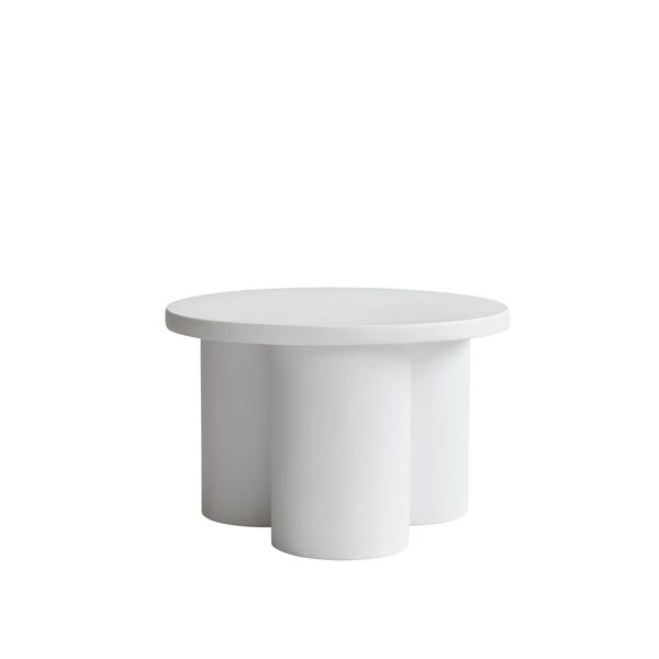 Mesa de Centro Big Foot Baja Hueso Blanco