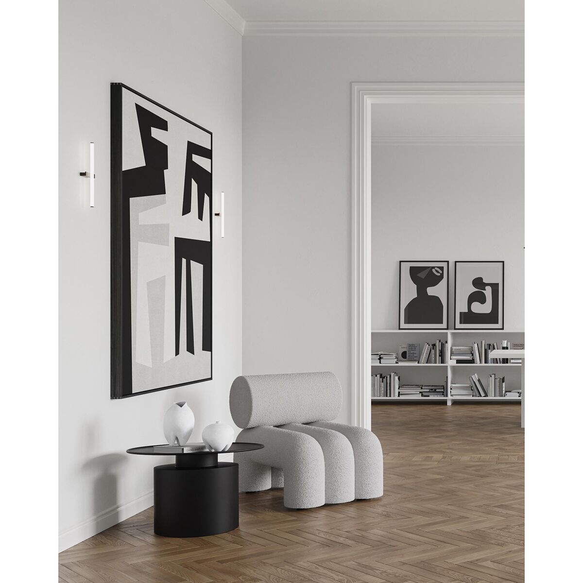 Fauteuil Foku Bouclé