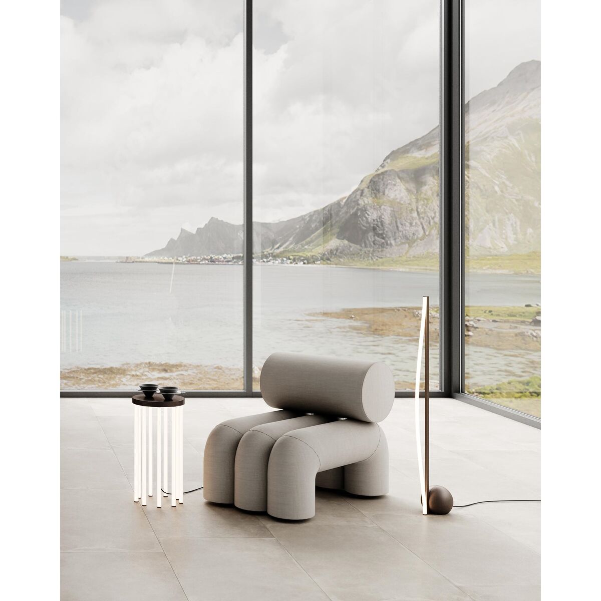 Foku Sessel Taupe