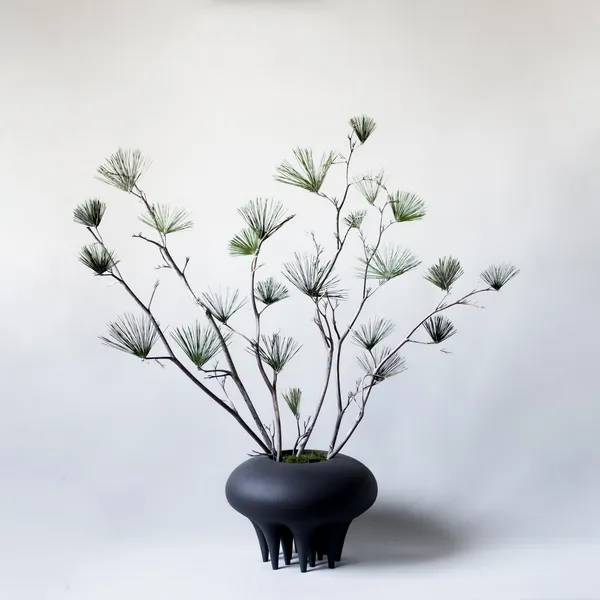 Medusa Vase Large Coffee