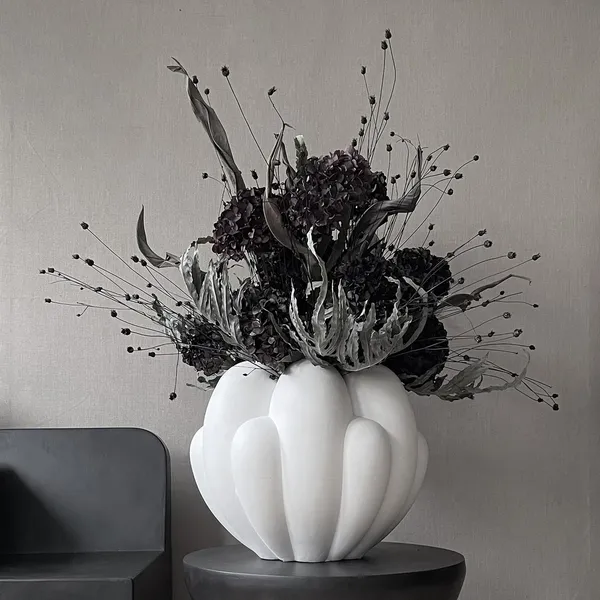 Bloom Vase Large Bone White