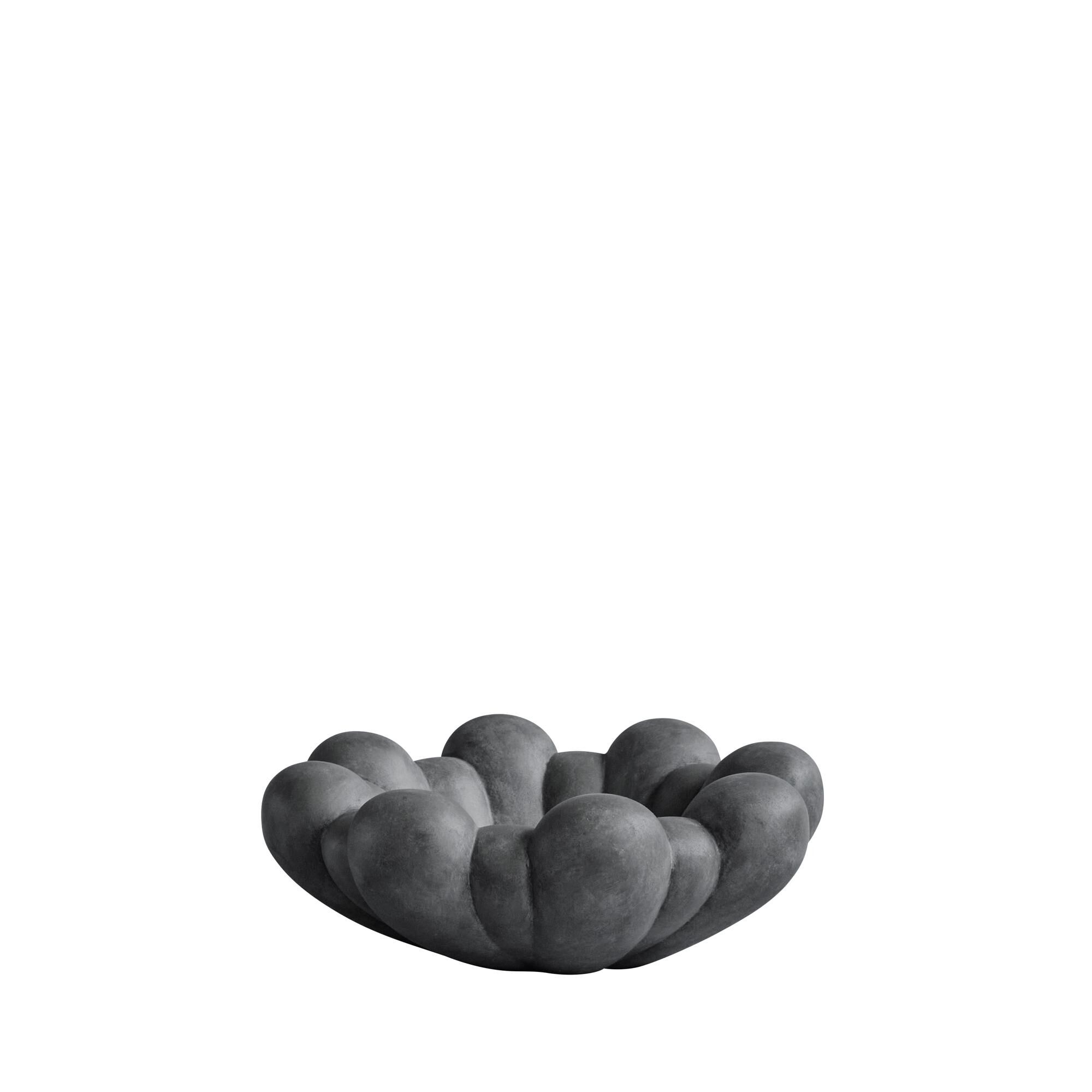 Plateau Bloom Grand Gris Foncé