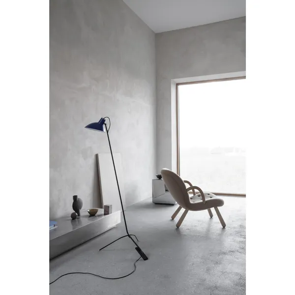VV Cinquanta Gulvlampe Sort/Sort