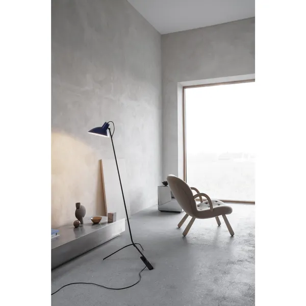 VV Cinquanta Gulvlampe Sort/Sort