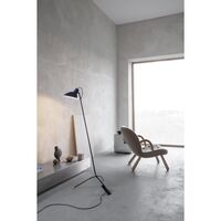 VV Cinquanta Gulvlampe Sort/Sort