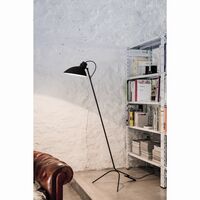 VV Cinquanta Gulvlampe Sort/Sort