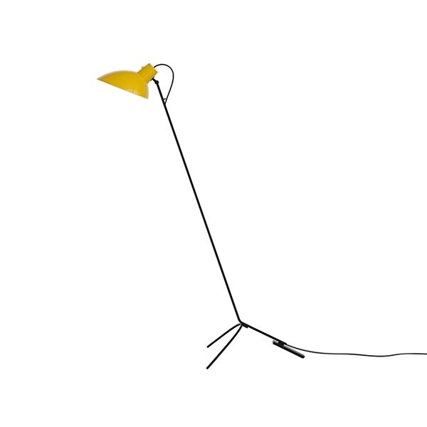 VV Cinquanta Golvlampa Svart/Gul