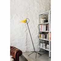 VV Cinquanta Gulvlampe Sort/Gul