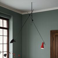 VV Cinquanta Ceiling Light Suspension Black/Black