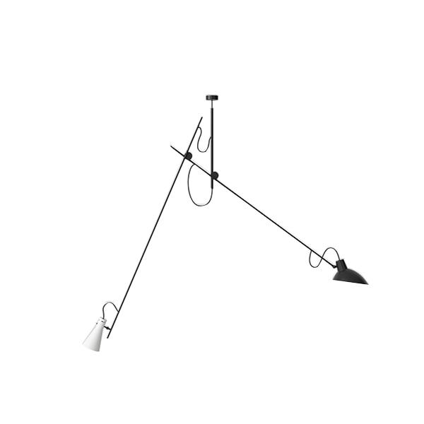 VV Cinquanta Taklampa Suspension Svart/Vit
