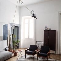 VV Cinquanta Loftlampe Suspension Sort/Hvid