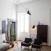 VV Cinquanta Lampadario Mondrian/Blu/Giallo