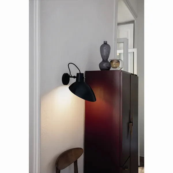 VV Cinquanta Væglampe Sort/Sort