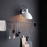 VV Cinquanta Væglampe Sort/Hvid