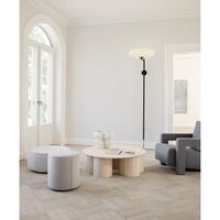 2065 Vegglampe Hvit/ Sort