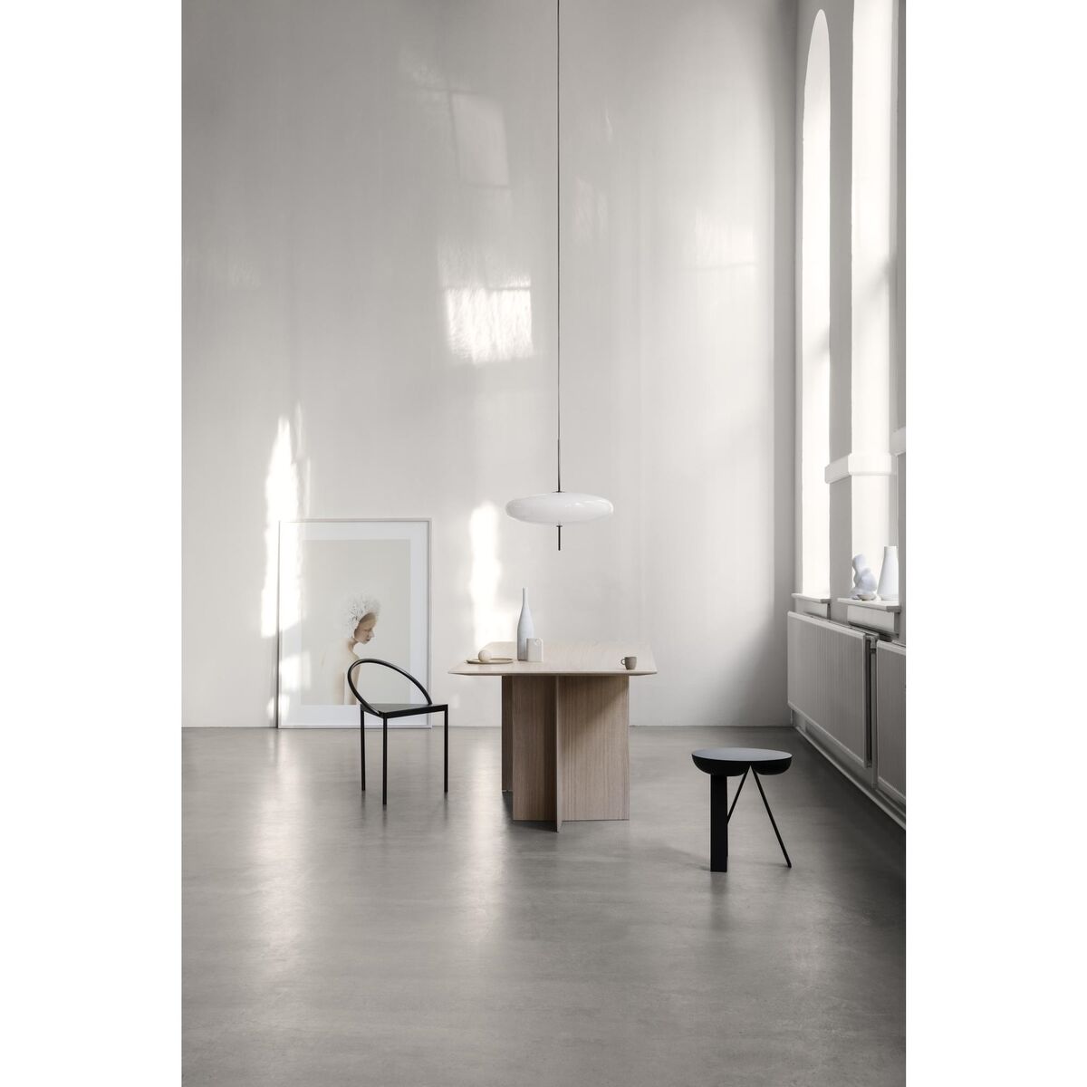 Modello 2065 Lampadario Bianco/ Nero/ Bianco