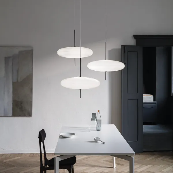 Model 2065 Pendant White/ Black/ White