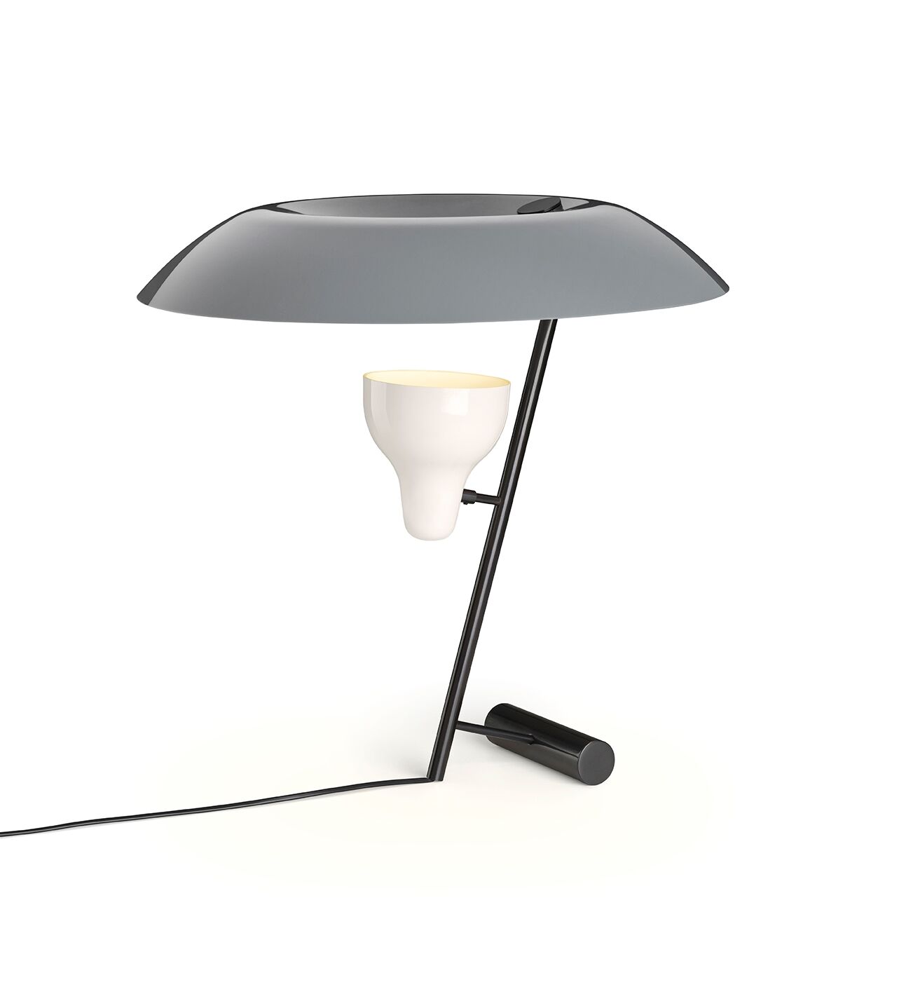 Model 548 Bordslampa M&ouml;rk M&auml;ssing/Gr&aring;