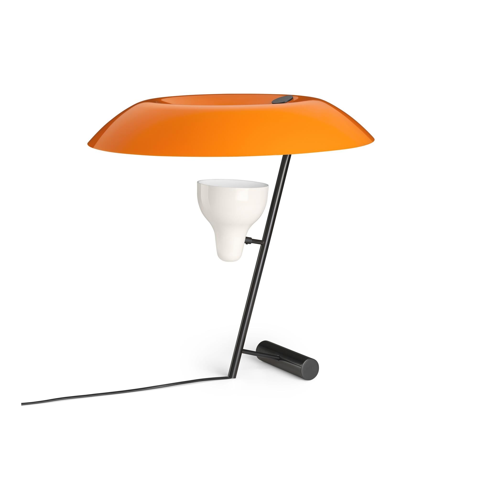 Model 548 Bordslampa M&ouml;rk M&auml;ssing/ Gul