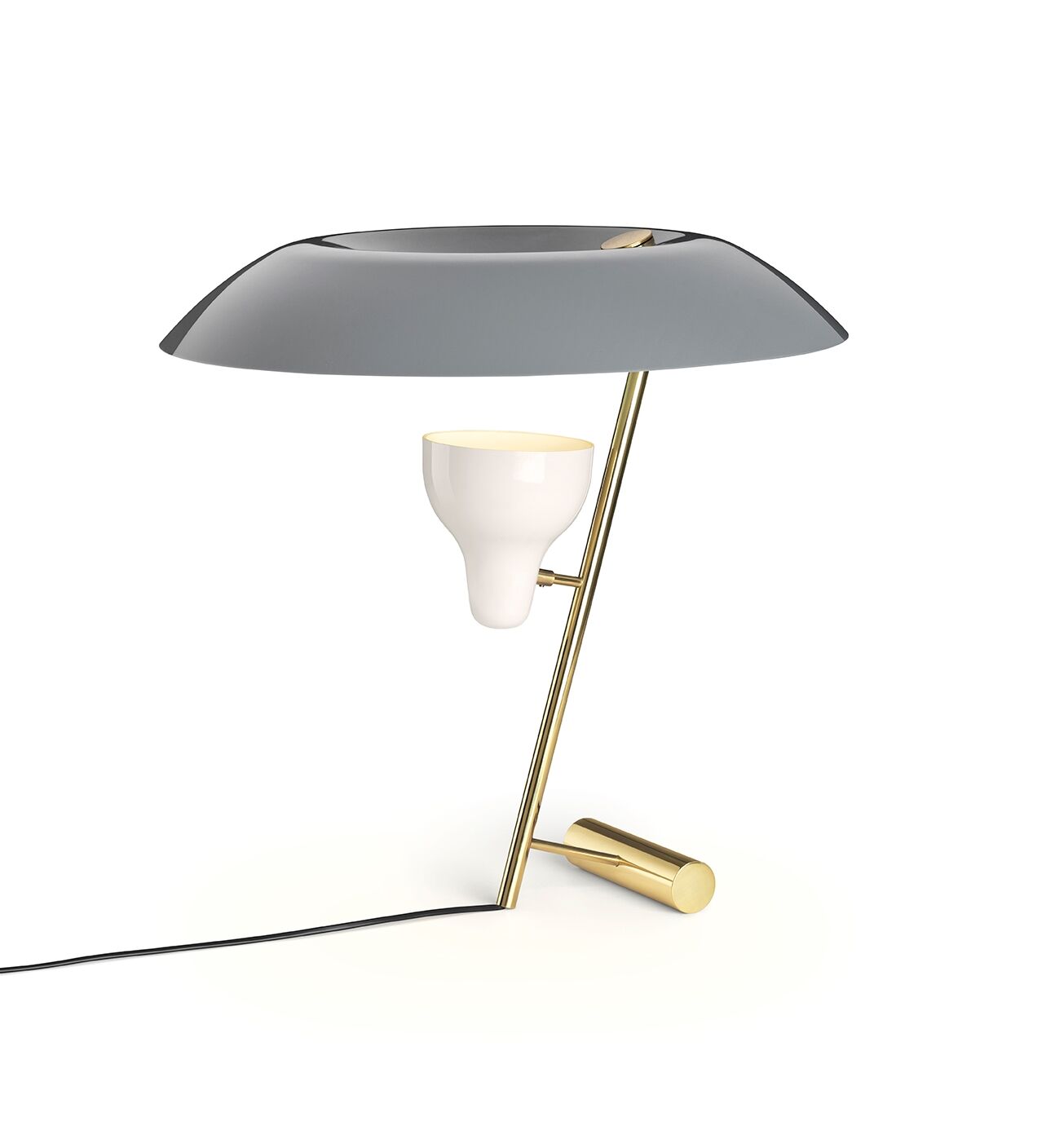 Model 548 Bordslampa M&auml;ssing/Gr&aring;