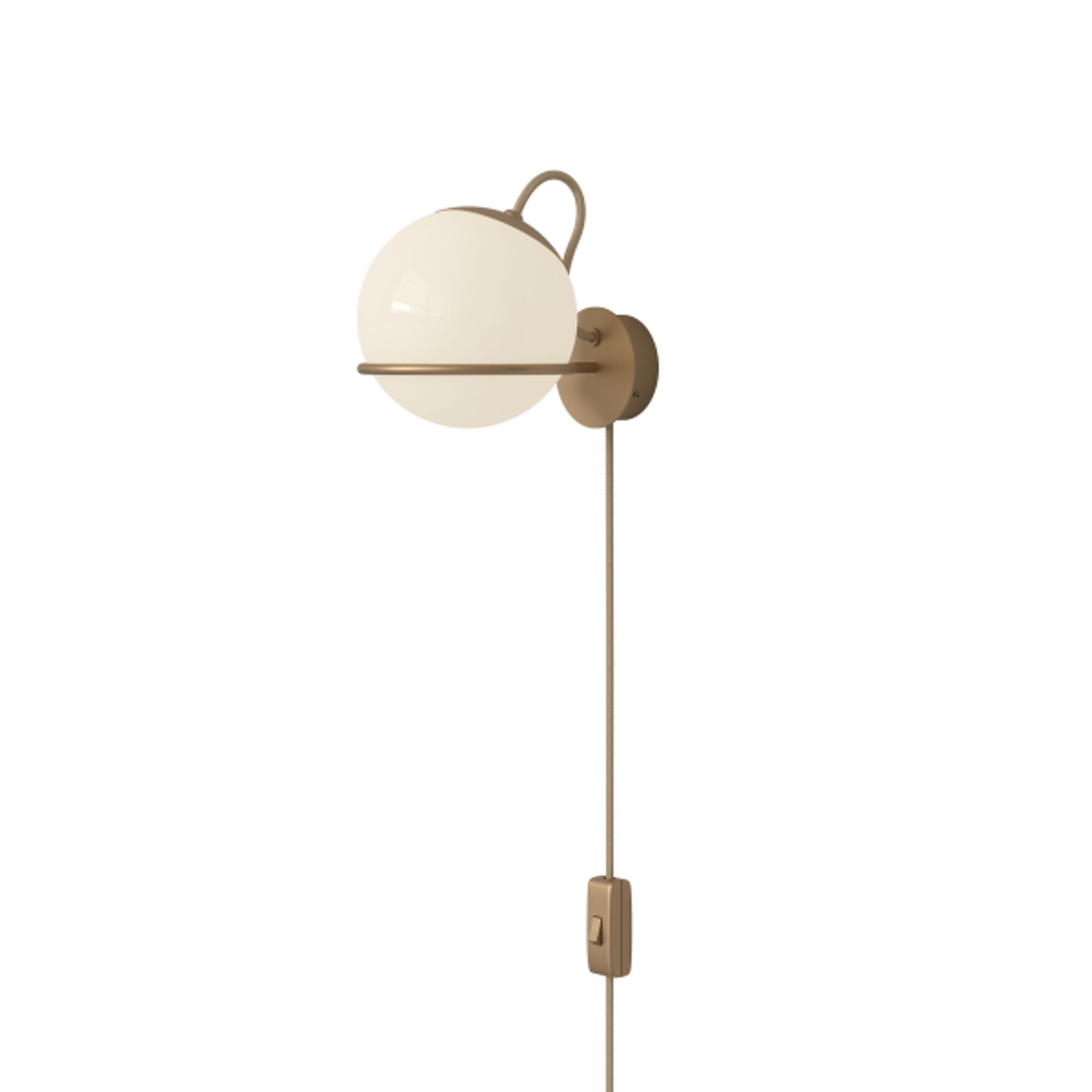 Model 237/1 V&auml;gglampa Champagne m. Switch