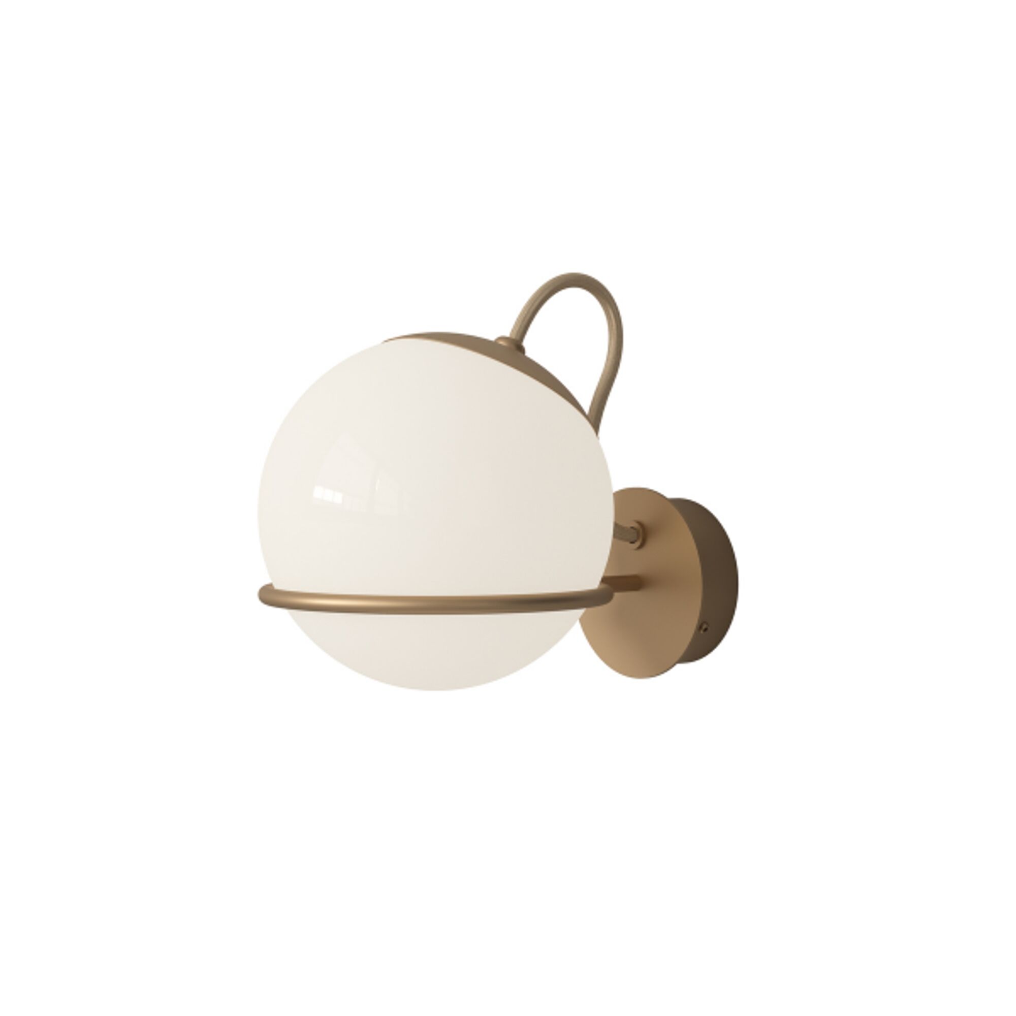 Model 238/1 V&auml;gglampa Champagne m. Switch
