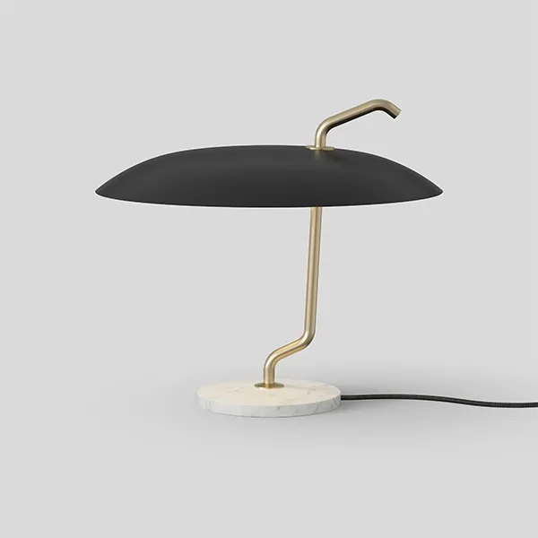Model 537 Bordlampe Sort/Hvid