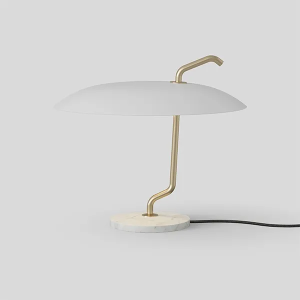 Model 537 Table Lamp White/White
