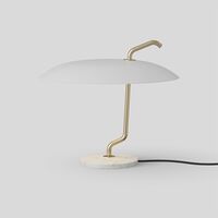 Model 537 Table Lamp White/White
