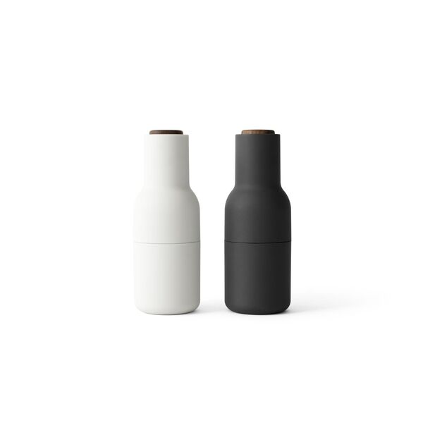 Bottle Grinder Set of 2 Ash/ Walnut