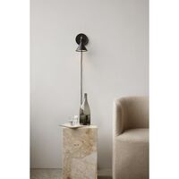 Cast Sconce Wall Lamp M. Diffuser Black