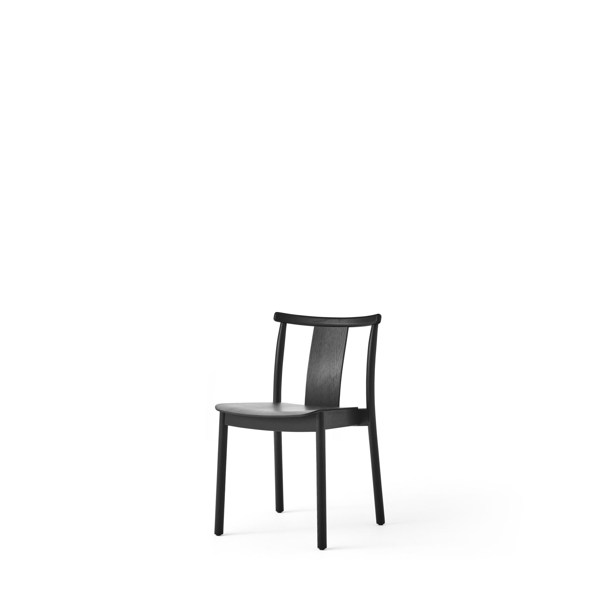 Merkur Spisestuestol Sort Eik