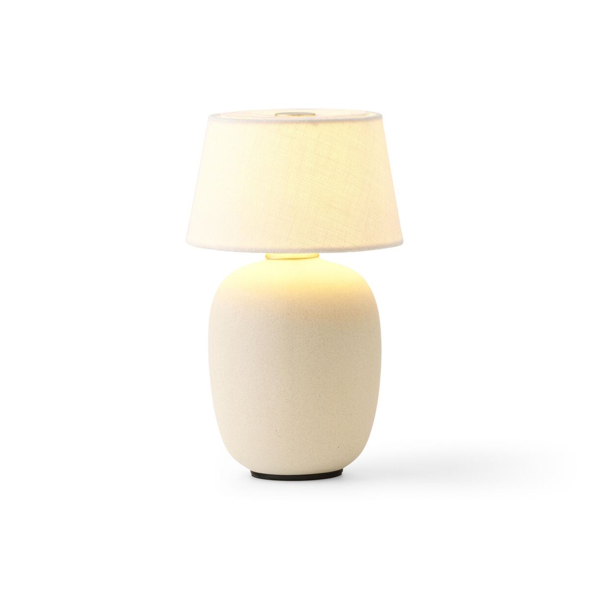 Torso Tischlampe, Tragbar, Ø12, Sand