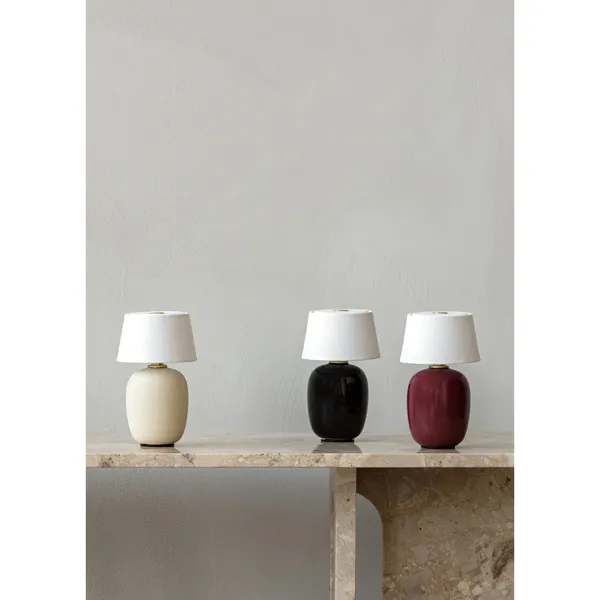 Torso Bordlampe Portable Ø12 Sand