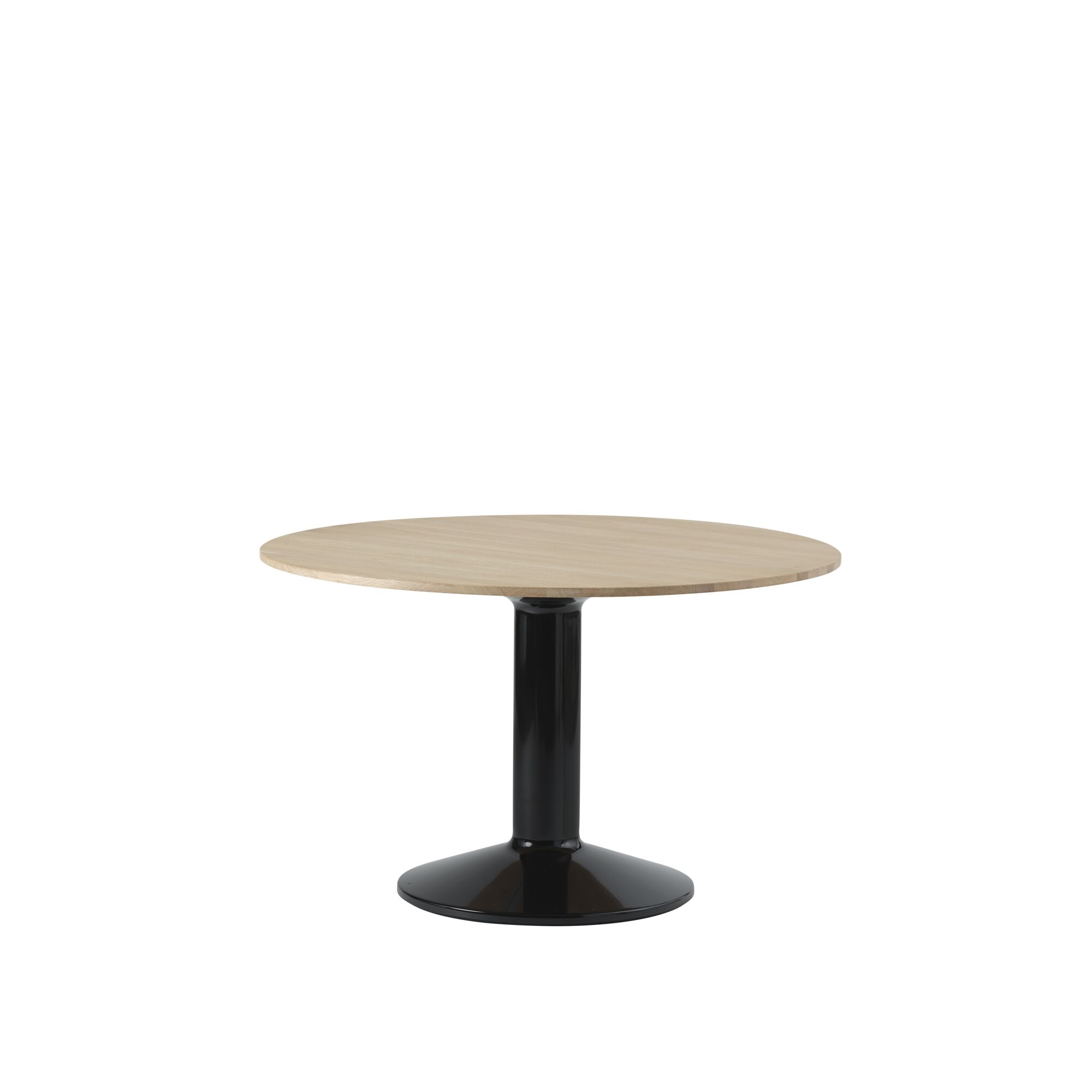 Midst Spisebord 120 Olieret Eg/Sort