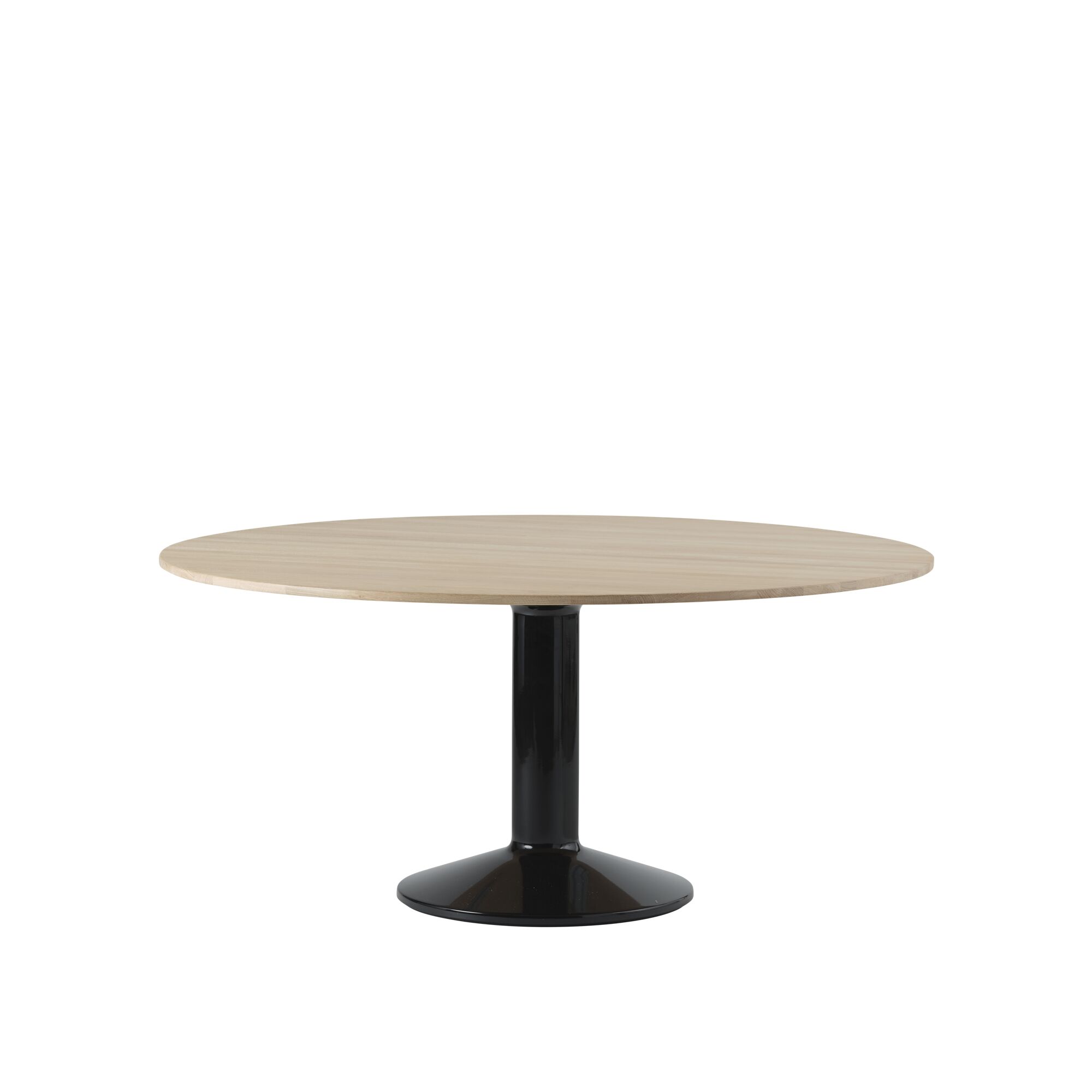 Midst Spisebord 160 Olieret Eg/Sort