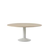 Middle Eettafel Ø160 Geolied Eiken/ Grijs