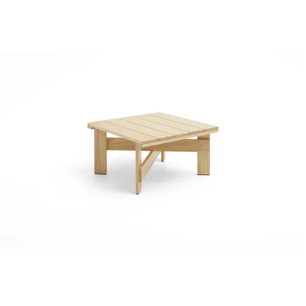 Crate Low Coffee Table Lacquered Pine