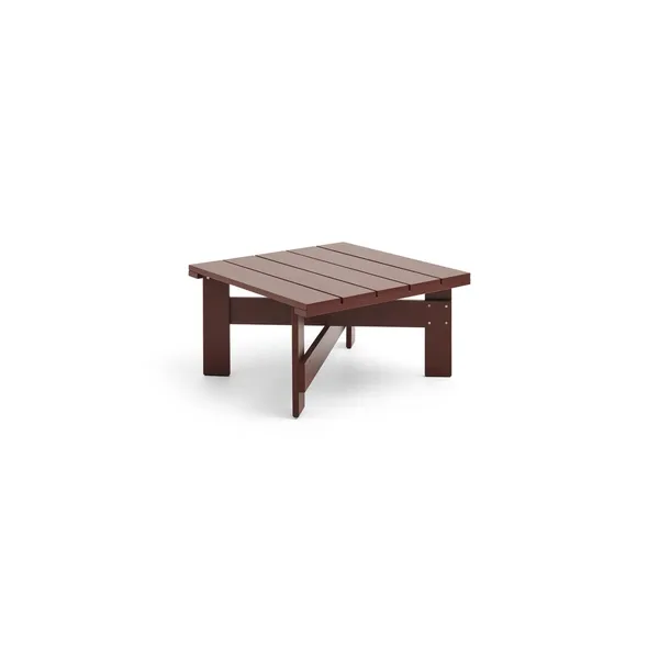 Crate Low Coffee Table Iron Red