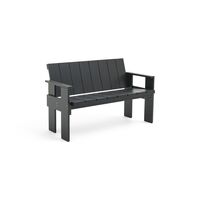Crate Dining Bench Black