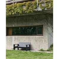 Crate Dining Bench Black