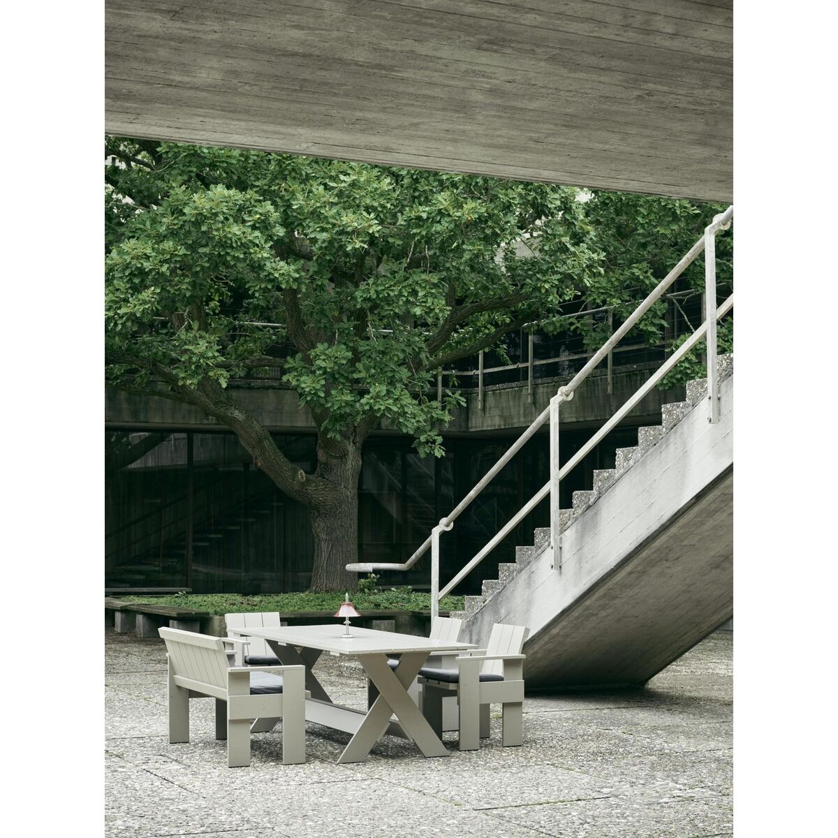Crate Dining Mesa de Comedor L180 Blanco