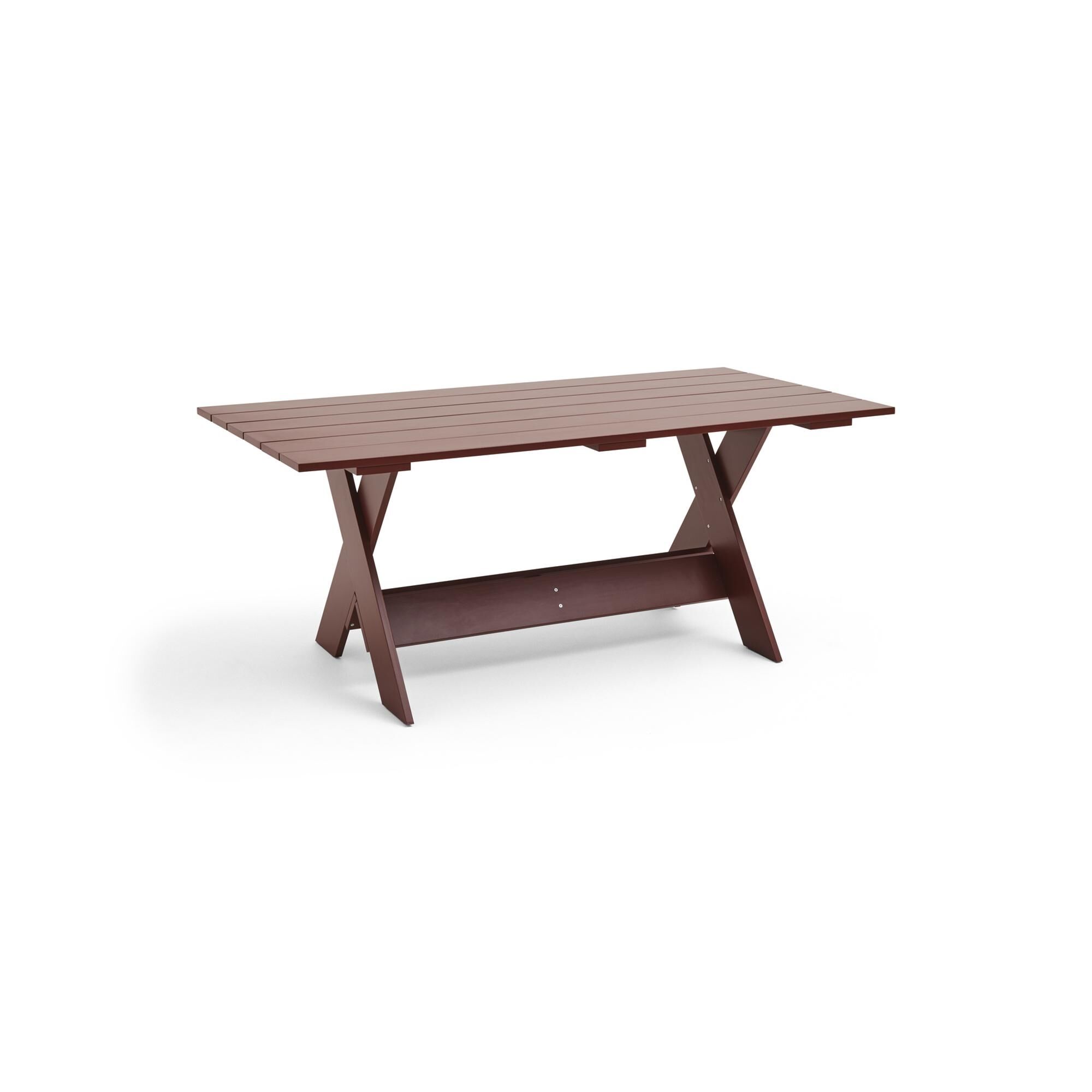 Crate Dining Spisebord L180 Iron Red