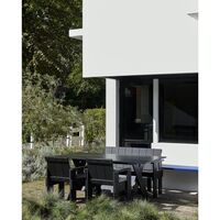 Crate Dining Dining Table L230 Black
