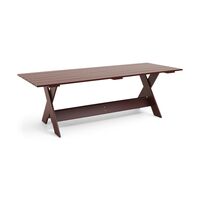 Crate Dining Eettafel L230 Ijzerrood