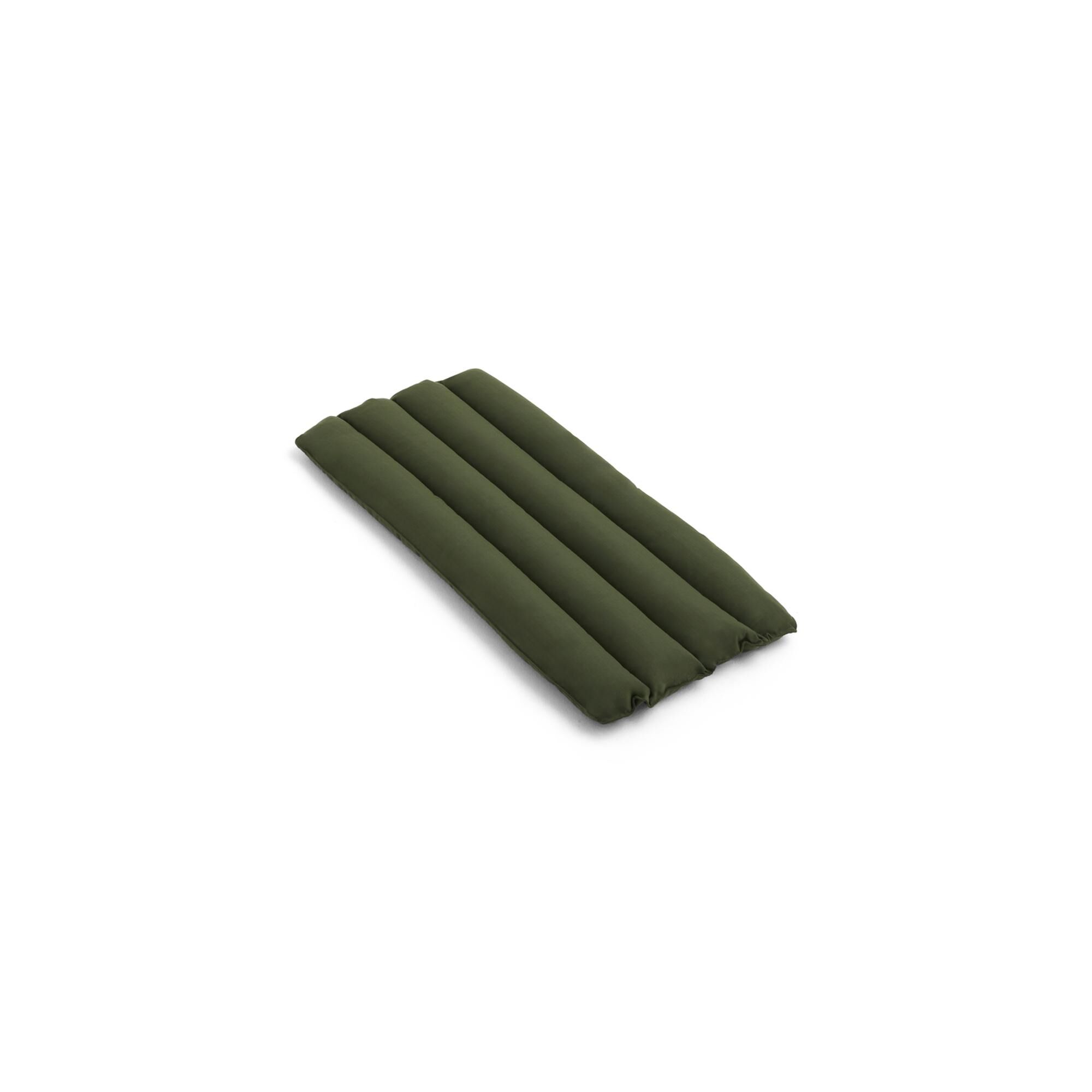 Coussin matelassé doux Palissade pour chaise de salle à manger avec accoudoirs, couleur olive