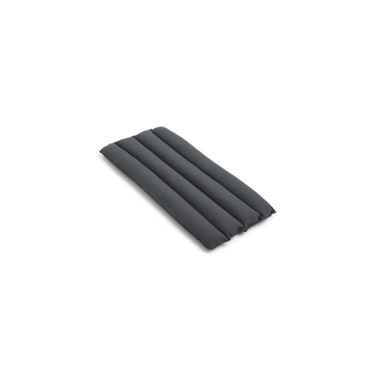 Cojín acolchado suave Palissade para silla de comedor con reposabrazos, color antracita.