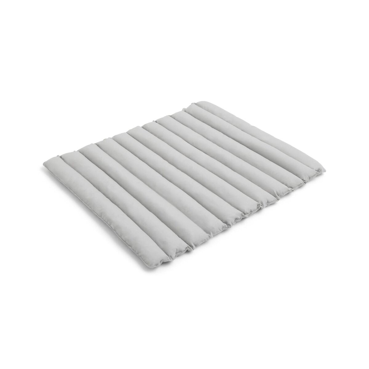 Cojín acolchado suave Palissade para banco de comedor con reposabrazos, color gris cielo